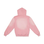 Cotton Collective Paint Vintage Rosa 14oz Oversized Special Hoodie Back View