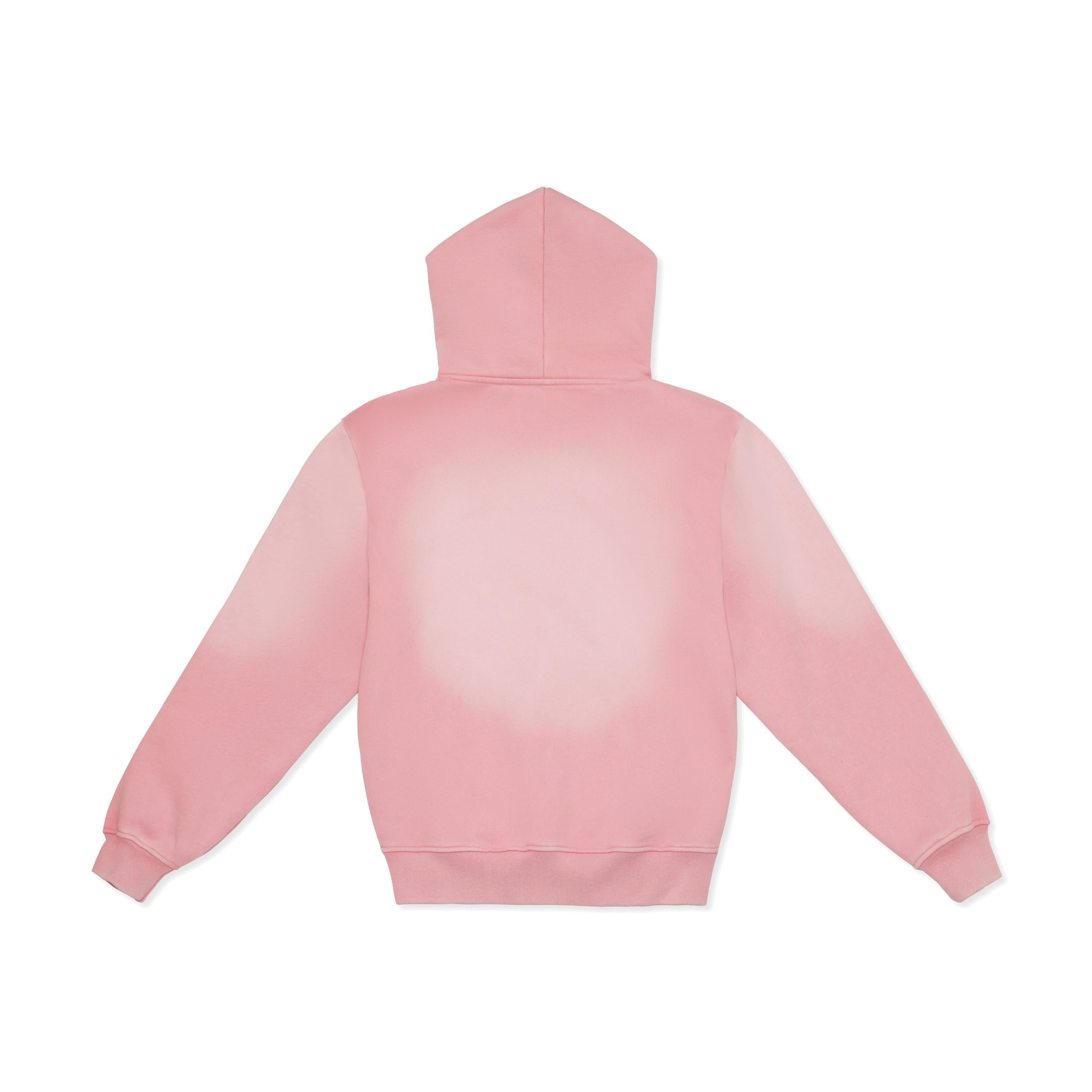 Cotton Collective Paint Vintage Rosa 14oz Oversized Special Hoodie Back View