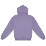 Cotton Collective Vintage Lilac Lavendar 14oz Oversized Special Hoodie Back View