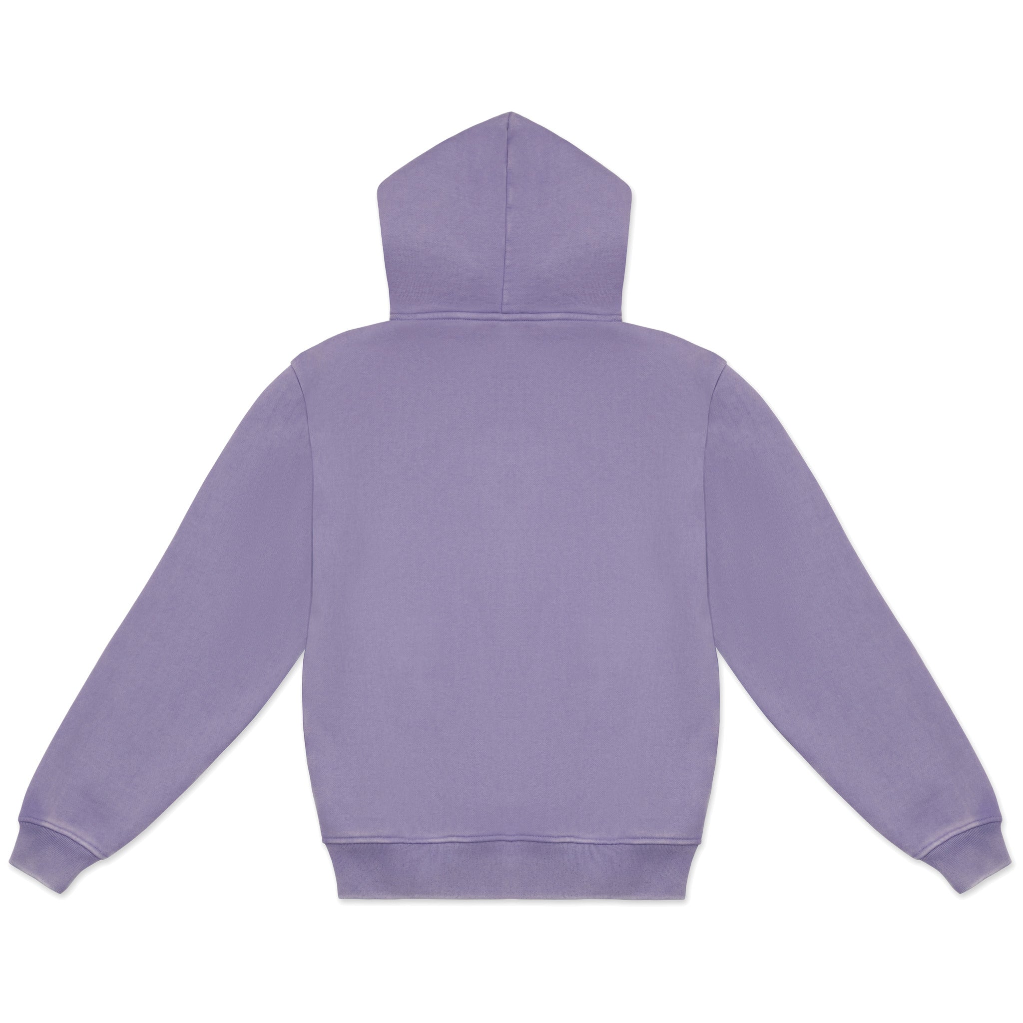 Cotton Collective Vintage Lilac Lavendar 14oz Oversized Special Hoodie Back View