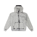 Cotton Collective Cement 14oz Special Zip Hoodie