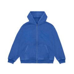 SPECIAL ZIP HOODIE 14oz — Dusty Blue