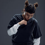 OVERSIZED BOX 2FER L/S TEE 7.5 OZ