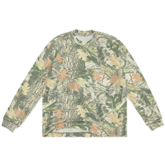 WAFFLE L/S TEE 7.0 OZ — Vintage Wood Camo