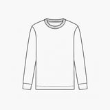 OVERSIZED BOX 2FER L/S TEE 7.5 OZ