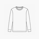 WAFFLE L/S TEE 7.0 OZ